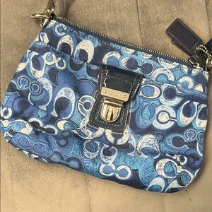 Coach Blue Patterned Women's Bag